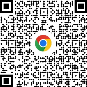 QR kód na stiahnutie prehliadača Chrome v mobilných zariadeniach